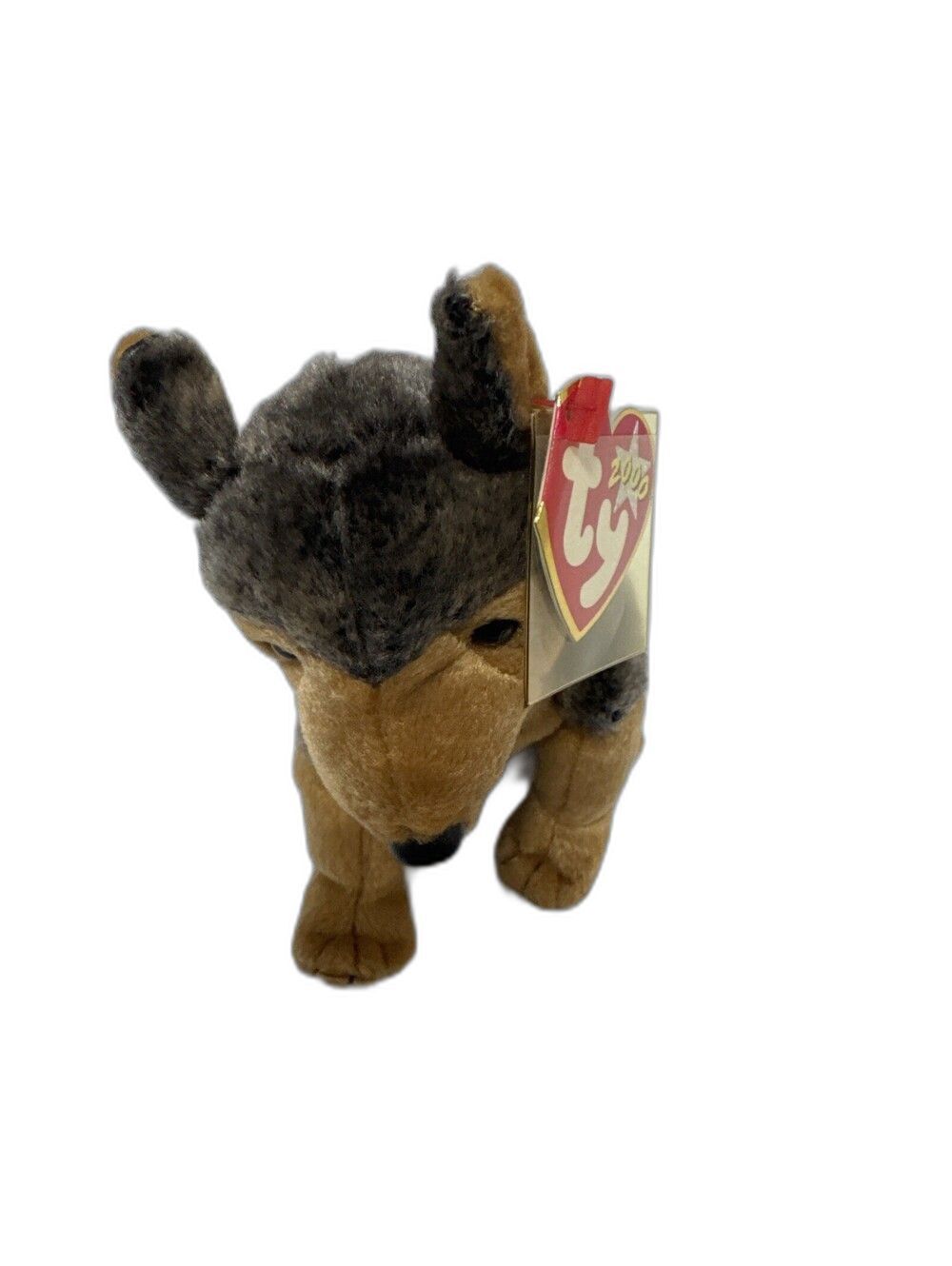 Ty Beanie Baby Sarge the Dog DOB February 14, 2000 MWMT